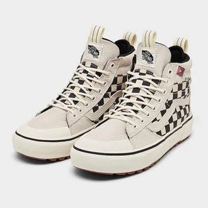 Vans SK8-Hi MTE-2 Casual Shoes Boots White 007NK6LC 100 Snow Waterproof